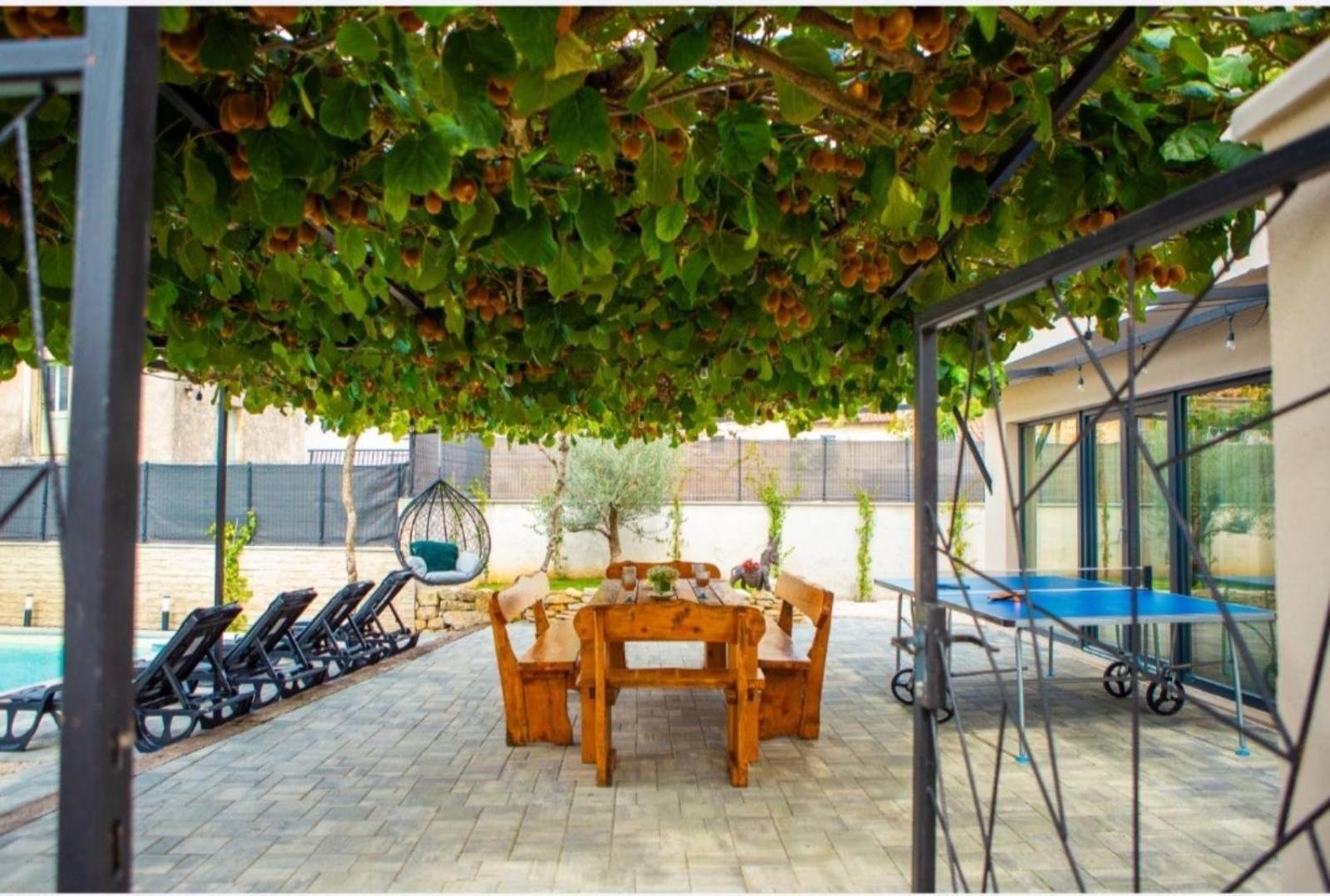 House With Pool Poli Stare Nuoni Villa Žminj Exterior foto